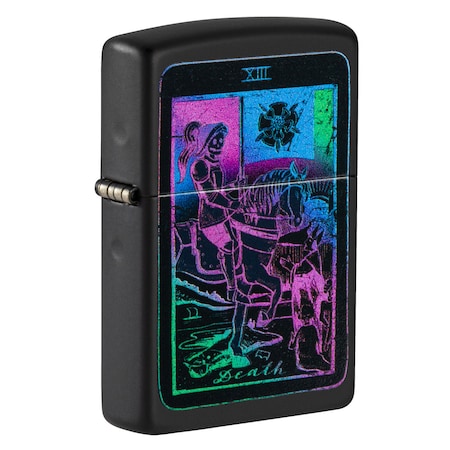 Zippo 2023 Zippo Tarot Card Design, Black Matte ZIP-49698